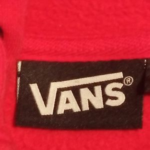 Vans zip up hoodie